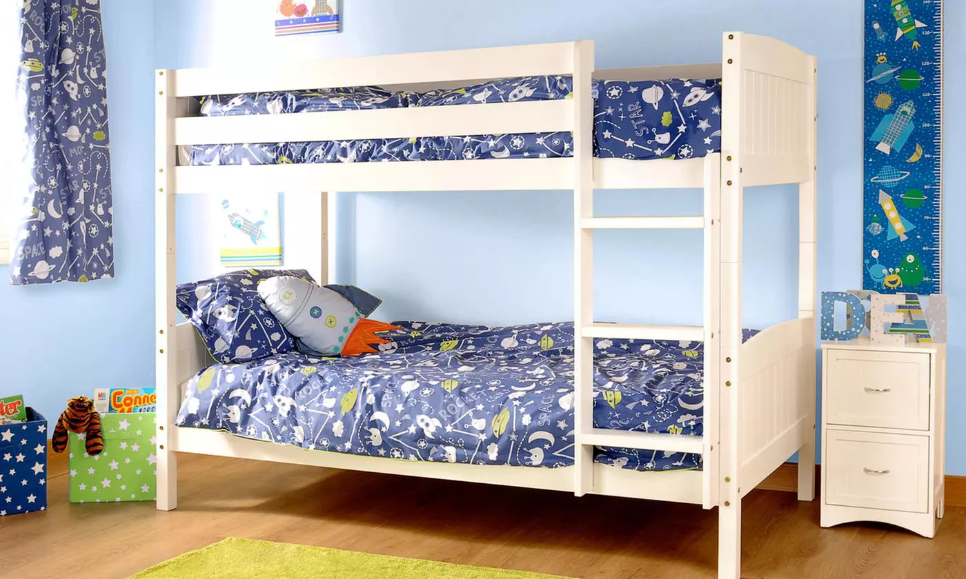 Solid Pine Bunk Bed - Primary Image
