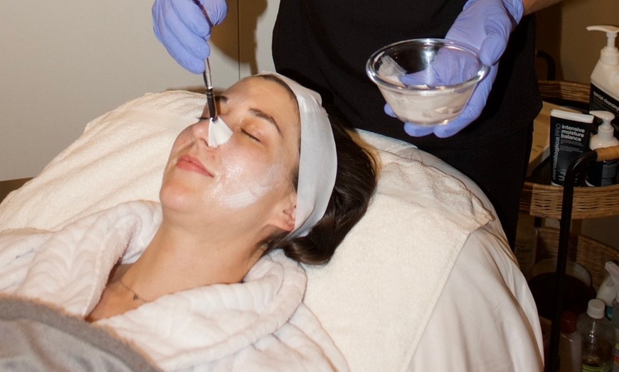 Image 2: Seasonal Wellness Special: Lymphatic Glow Therapy + Facial & Red-Light