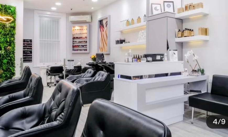 Image 3: Wash, Cut, Blow-Dry with Condition and Half Highlights or Full Colour