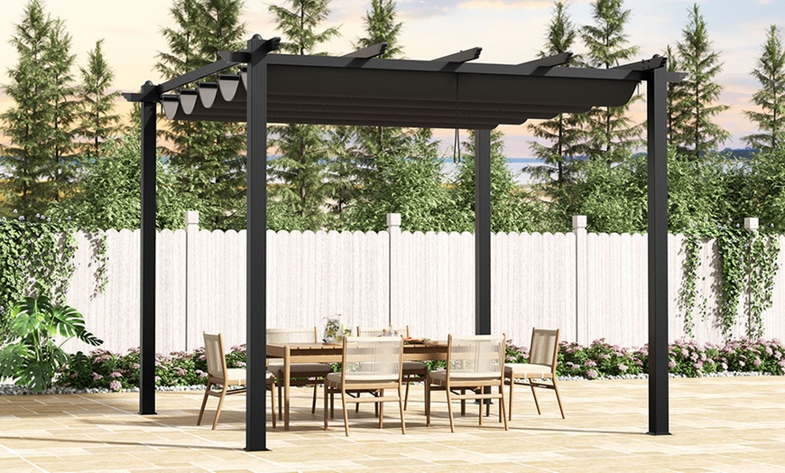 Image 1: Outdoor Pergola