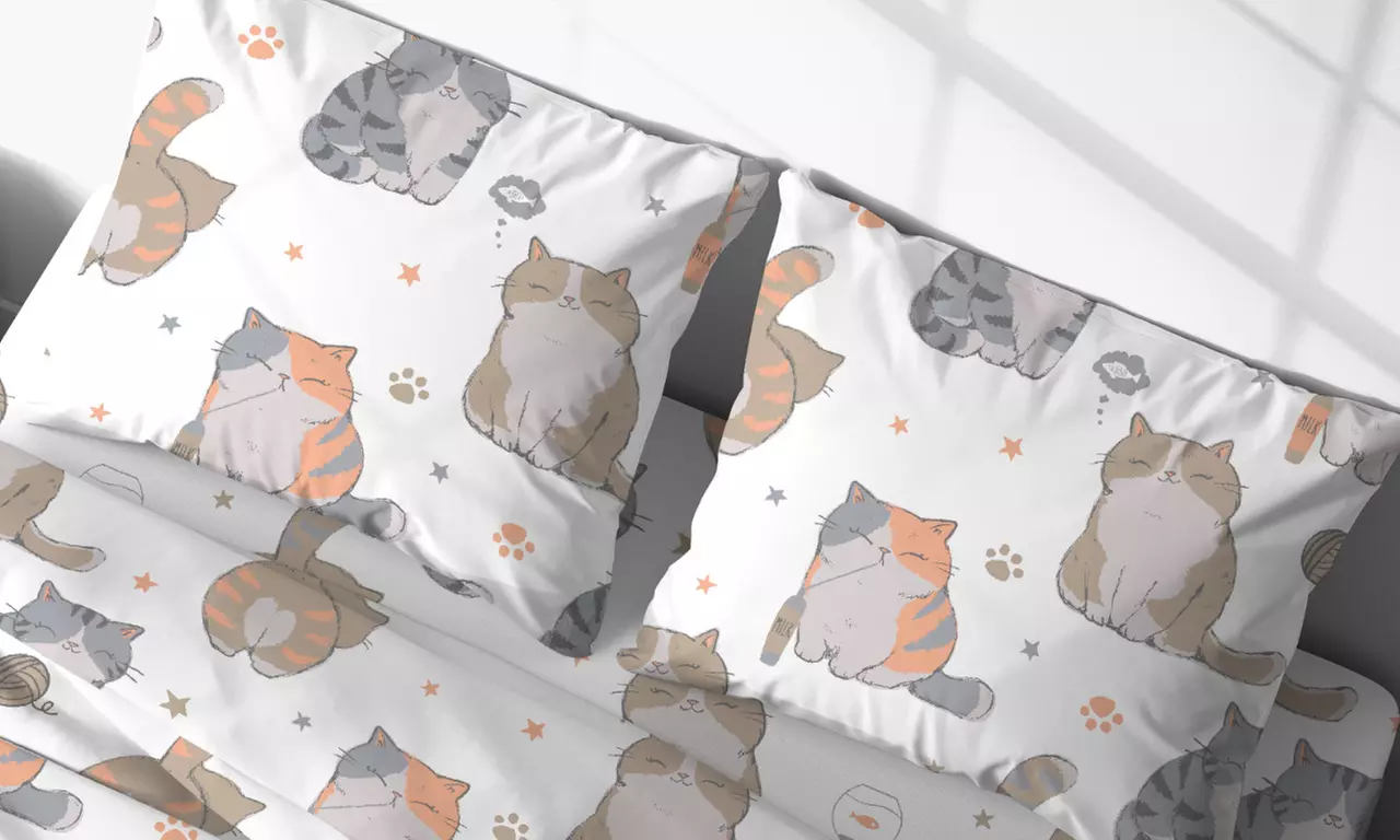 Completo di lenzuola in flanella