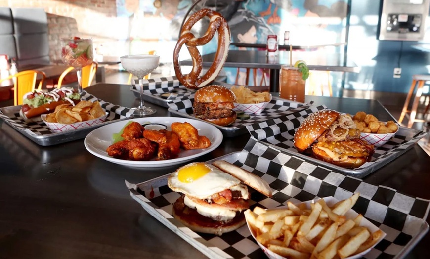 Image 12: Beer Flight & Bar Pie Combos + $50/$100 Food/Drink Credit