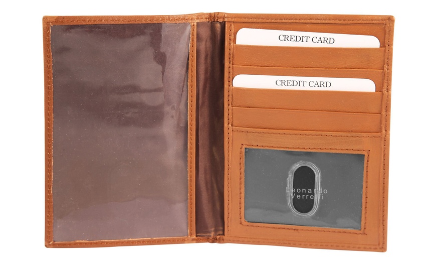 Image 17: Conjuntos de regalo de cuero Leonardo Verrelli