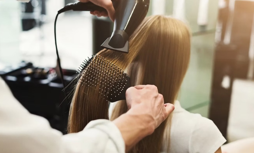 Image 6: Blowout+ Deep Conditioning, Single Process Color, / Highlights & More