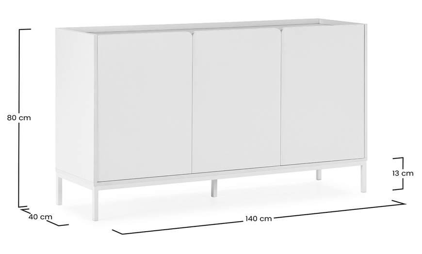 Image 6: Credenza "Curva" a 3 ante