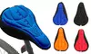 Soft Padded Bike Saddle Seat Cover Silicone Pad Gel Cushion