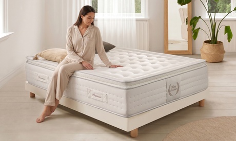 groupon MATRAS HOTEL EXCLUSIVE PILLOW TOP 100X200cm, Rust