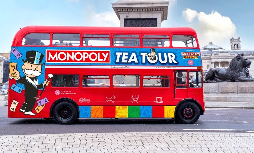 Image 11: Explore London with a MONOPOLY Afternoon Tea Bus Tour