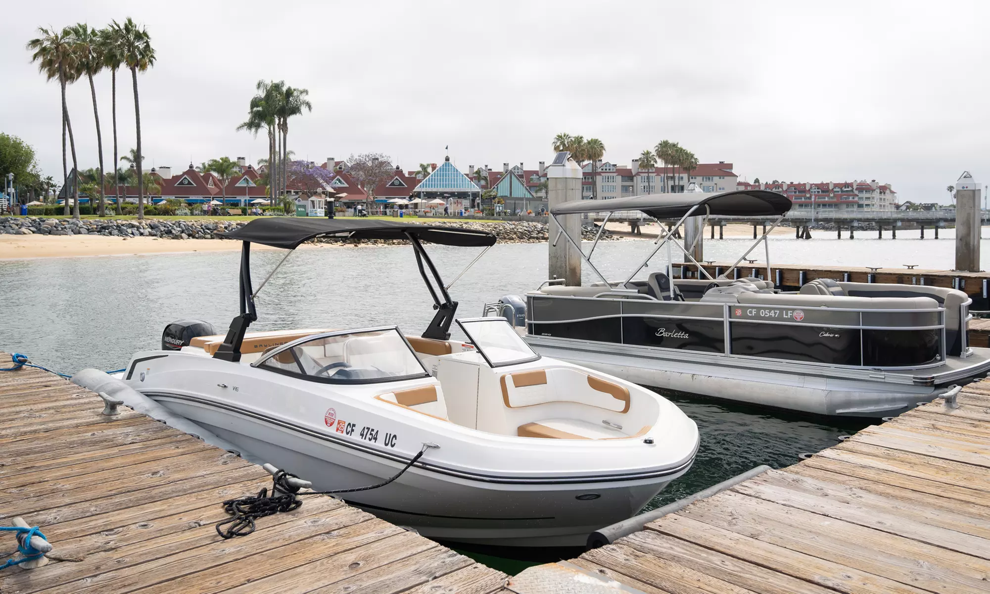 Explore Scenic San Diego with Speed Boat or Pontoon Boat Rentals 