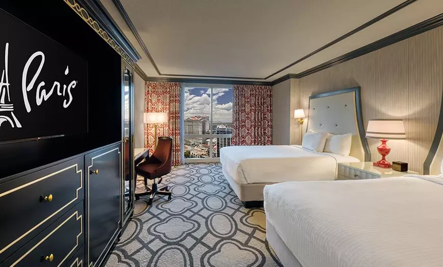 Versailles Room | 2 Queens | Pool View | Non-Smoking