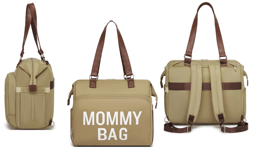 Image 8: Kono Wickeltasche mit Schuhfach und isolierten Taschen