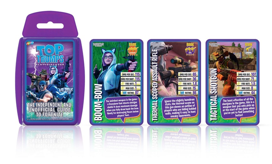 Image 1: Top Trumps Fortnite Edition