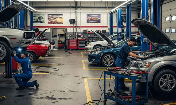 One Full Car Service Including Pink Slip & Car Wash