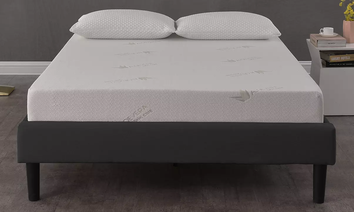 AC Pacific 6" Aloe Vera Memory Foam Mattress - Primary Image