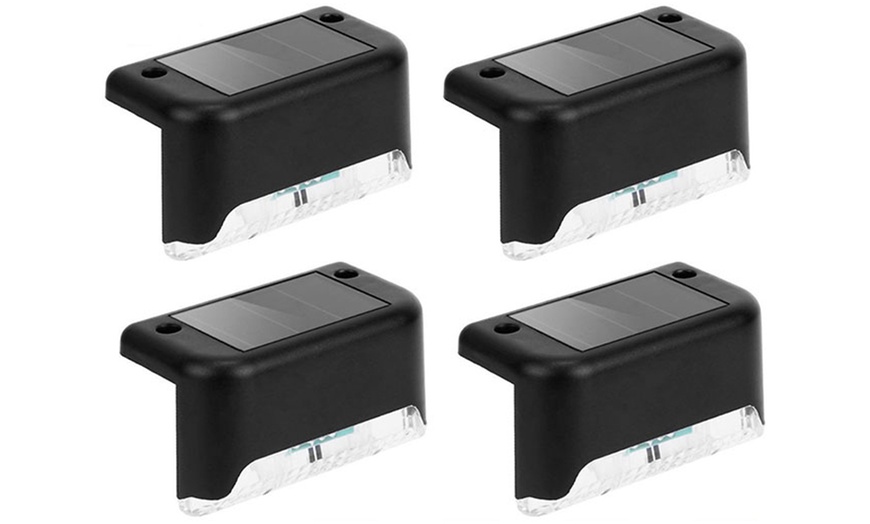 Image 3: 4 luces solares para valla