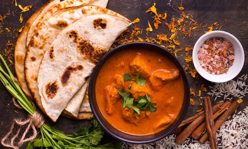 Image 3: 3-Course Indian Feast with Wine/Drink/Dessert for 2, 4, or 6 People!