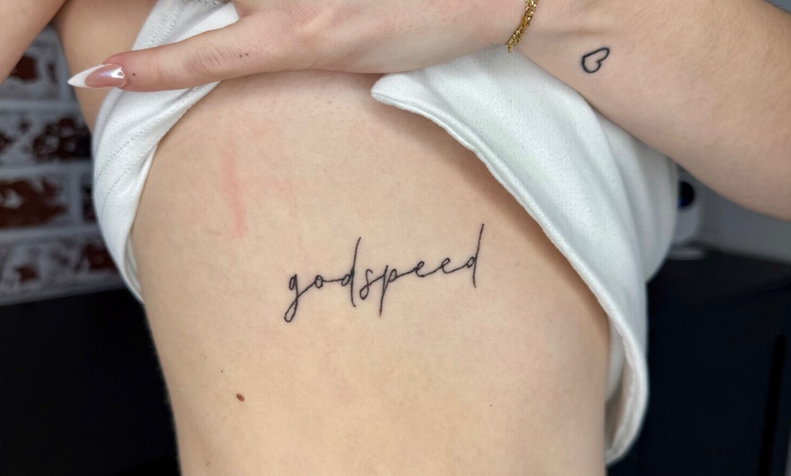 Image 3: Small or Medium Tattoo with Consultation or Tattoo Sticker Sleeve 