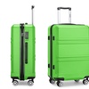 Image 20: Kono Six Piece Suitcase Set with TSA Lock and 360° Wheels