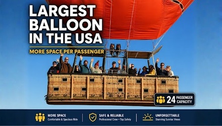 One Hot Air Balloon Ride for One - Arizona Balloon Safaris