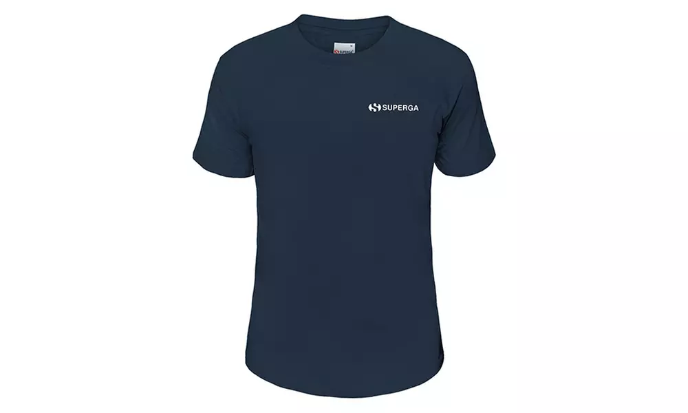 Superga T-shit a maniche corte da uomo