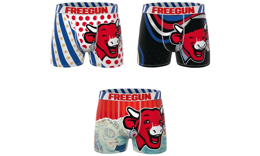 Image 7: Lot de 3 boxers homme Freegun en microfibre  