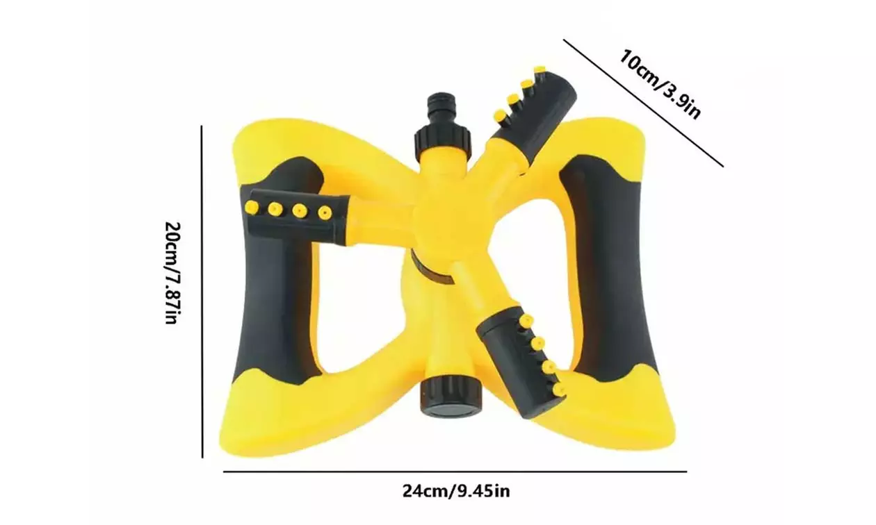 Irrigatore a Farfalla Rotante 360°