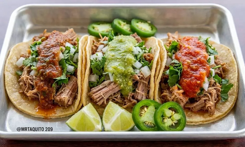 Mr. Taquito: Taco Catering Packages for 15, 25 or 40 Guests with Meat, Rice, Beans Options (Up to 27% Off)