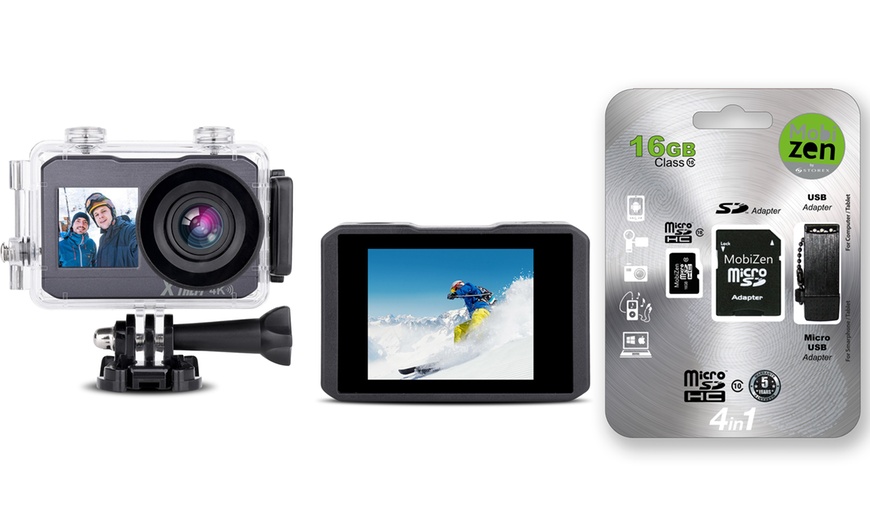 Image 4: Ultra HD 4K WiFi Action Camera