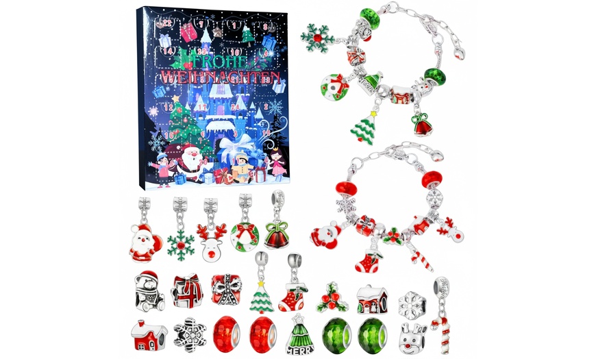 Image 7: DIY Schmuck-Adventskalender 2025 für Mädchen von Lucadeau