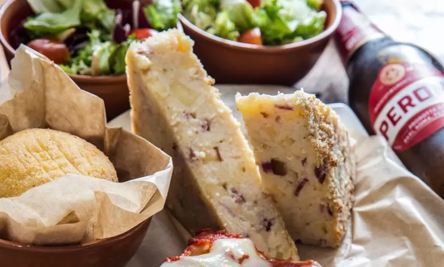 Image 3: Menú italiano para 2 con pizza, arancini, focaccia o rosticceria 