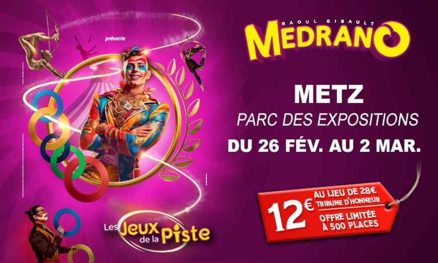 Image 1: « Les Jeux de la Piste » du Grand Cirque Medrano à Metz