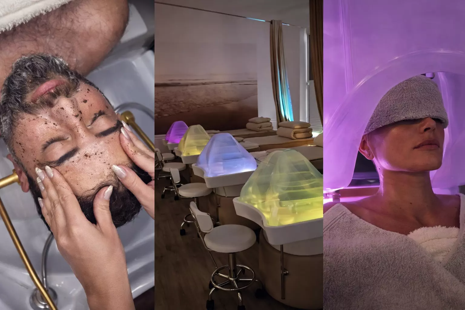 FACE Headspa, H₂O Headspa oder H₂O LUX Headspa für 1 oder 2 Personen