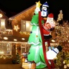 Image 4: Inflatable Christmas Decorations, Santa Claus or Tree
