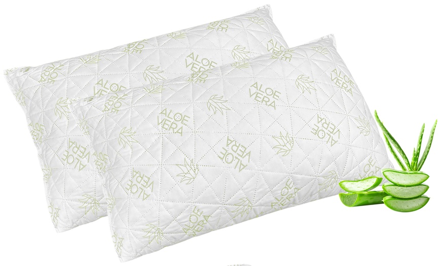 Image 2: Par de almohadas con memoria