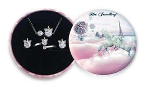 Unicorn Set Swarovski® Crystals