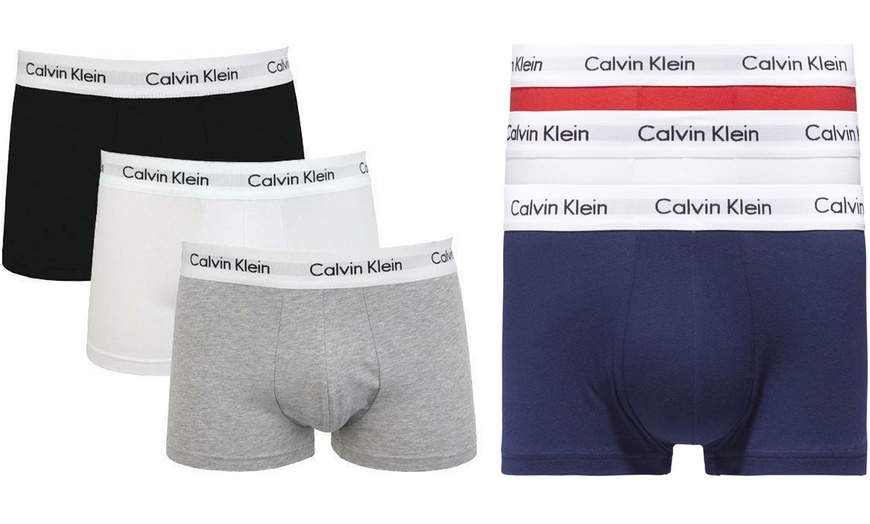 Image 2: Calvin Klein Pack of Three Men's Boxers