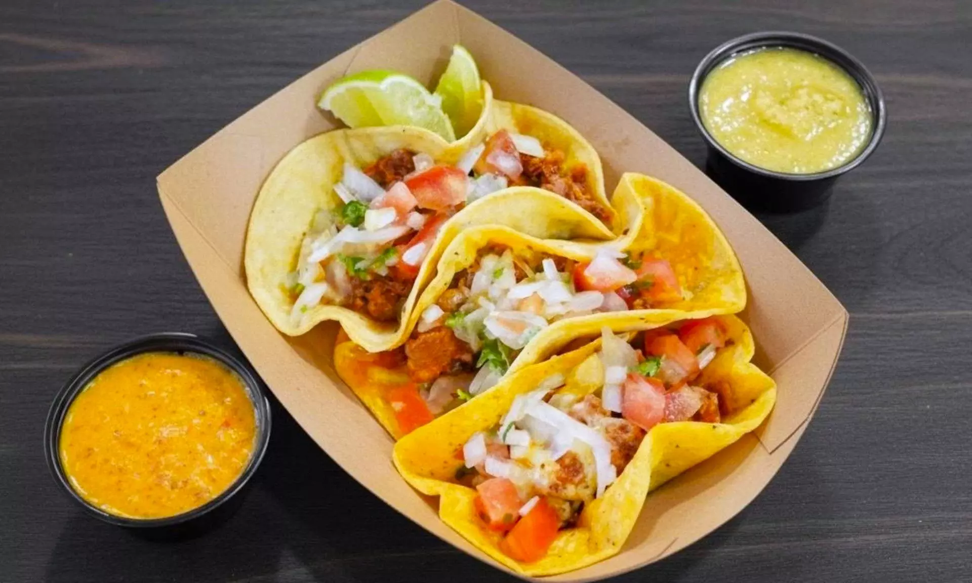 Menú sencillo o completo a elegir con burgers y tacos