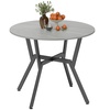 Image 14: Small Kitchen Table with Black Steel Legs, Dining Table