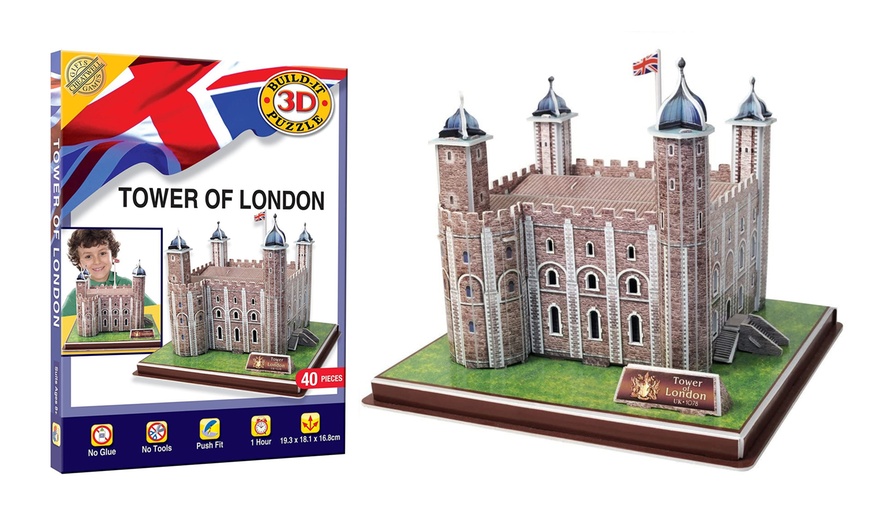 Image 1: Tower of London 3D Puzzle