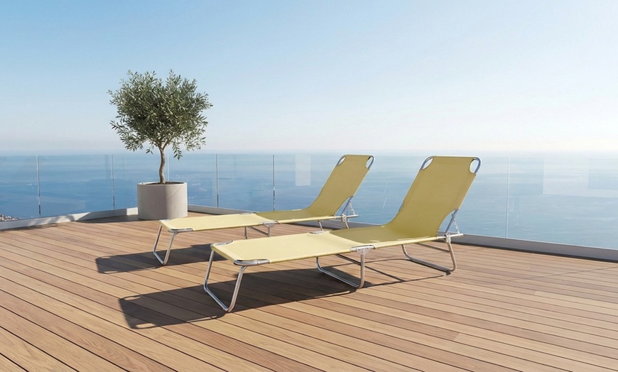 Image 9: Coppia di lettini prendisole Valparaiso