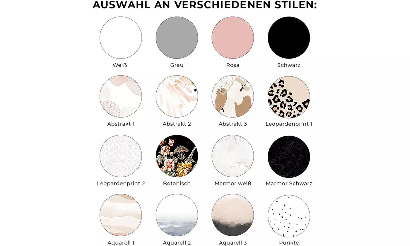 Wetterfester Mülltonnenaufkleber mit eigenem Text