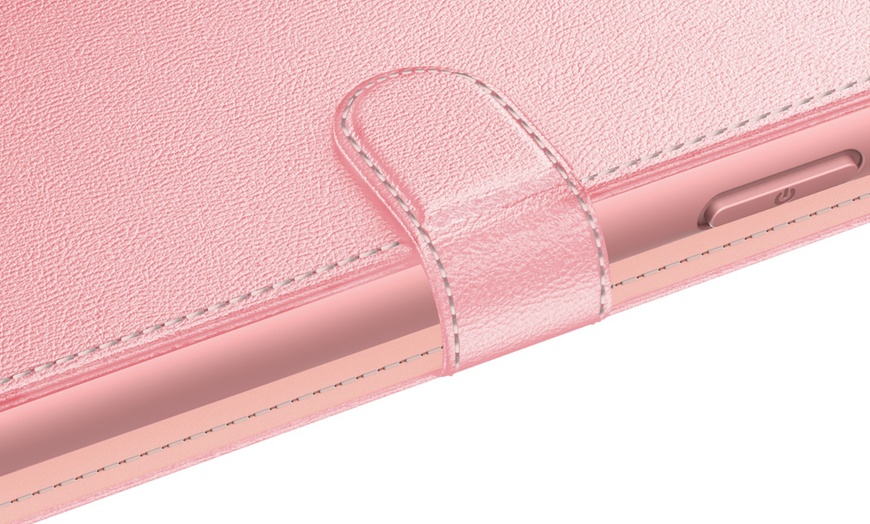 Image 12: Wallet Case for iPhone 11with Card Holder and Stand
