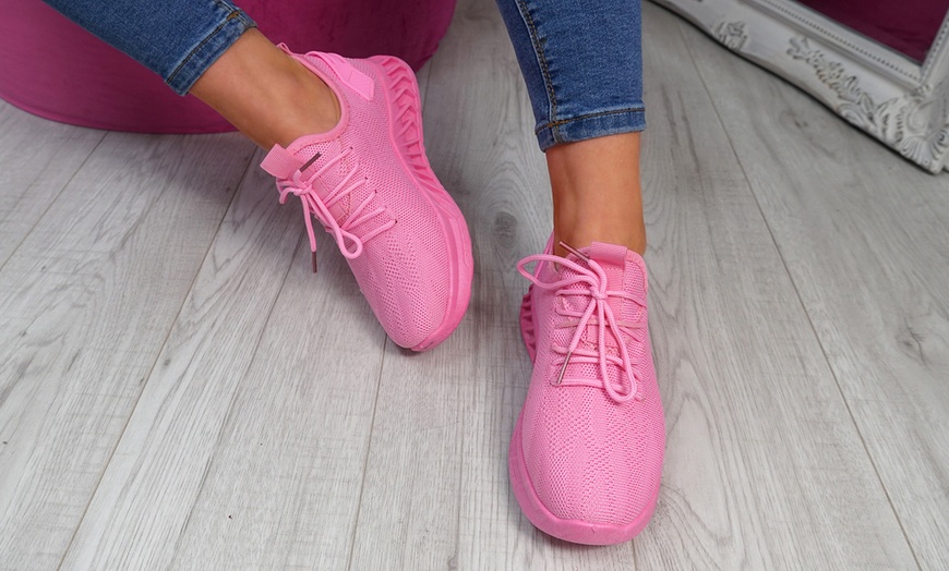 Image 7: Women's Knit Trainers