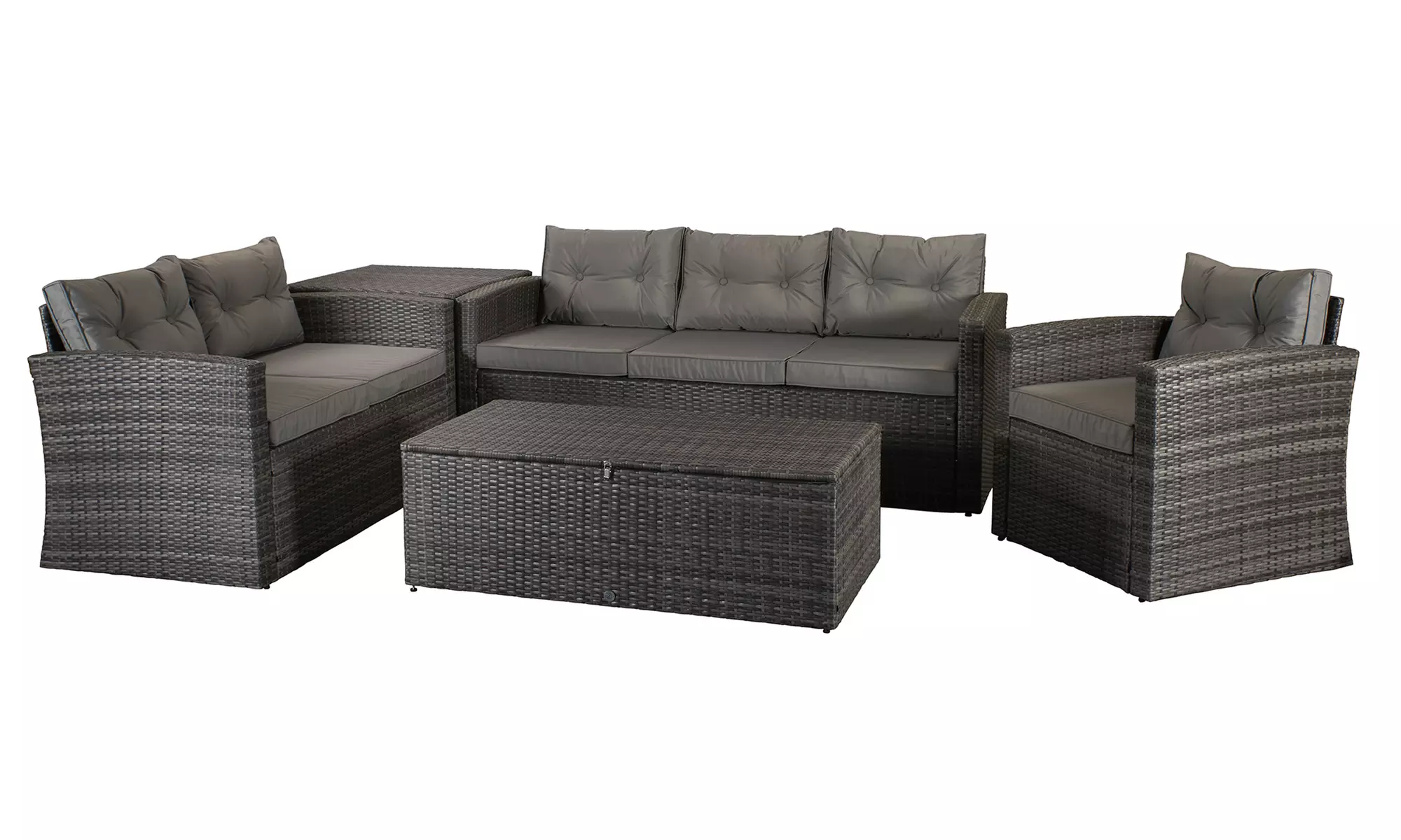 Signature Weave Houston Outdoor Sofa Set with Coffee Table