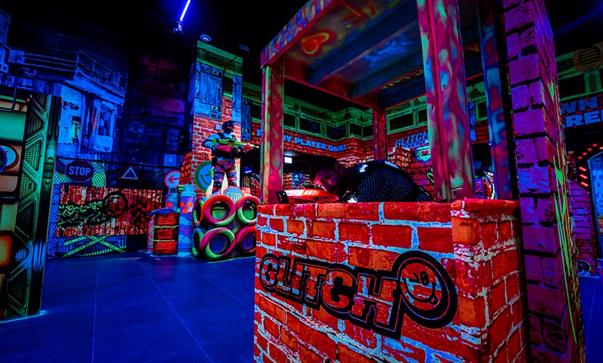 Image 1: Gear up for Laser Tag Fun for Two or Four People