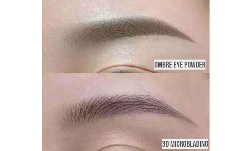 Image 2: Achieve Stunning Eyebrows with Fanwood Day Spa's Microblading Options Up to 76% Off