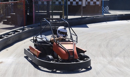 High Speed Euro Kart and Champ Kart Ticket for One; Adult Only - Go Kart World