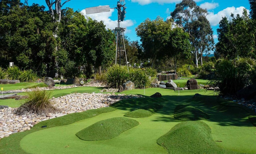 Image 4: Enjoy & Explore 18 Holes of Mini Golf For Child, Adult or Family of 4