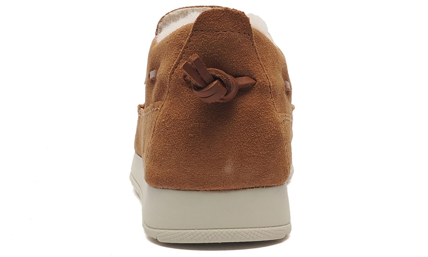 Image 3: Sperry Moc Women's Suede Sliders