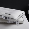 Image 7: 100% Cotton Five Star Hotel Pillow 2 Pack Set